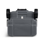 Igloo MaxCold Latitude 62Qt Rolling Cooler, Insulated Hard Shell Ice Chest, Carbonite, All-Terrain Wheels, Locking Telescoping Handle