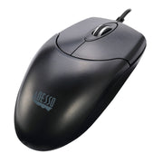 Adesso iMouse M6-TAA Wired USB Optical Mouse, 3 Buttons, 1000 DPI, Ambidextrous, Black