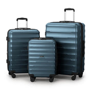 Zimtown 3 Piece ABS+PC Expandable Hardside Luggage Set W/TSA Lock