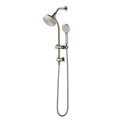 Better Homes & Gardens BH65097026121BI Deluxe Shower Combo with Magnetic Slide Bar Kit in Satin Nickel