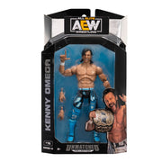 Jazwares AEW Unmatched Kenny Omega 6 Inch Action Figure with 25 Points of Articulation and Five Alternate Hands AEW0410