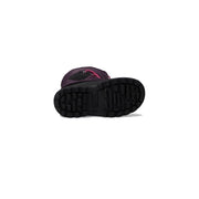 Kamik Kids Northpole Waterproof Winter Boots, Fleece Lining, Adjustable Snow Collar, Synthetic Rubber Outsole, Blackberry, Size 2