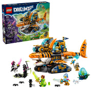 LEGO DREAMZzz Tiger Shark Tank Building Toy, 2 Build Options, 1548 Pieces, Includes 5 Minifigures, Ages 9+, 6588606