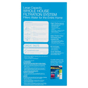 Large Capacity High Performance Whole House Standard Filtration System