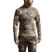 SITKA 405911 Core Merino 330 Half-Zip - Optifade Timber - 2XL
