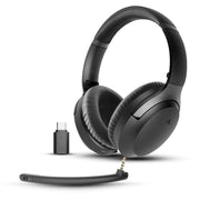 Avantalk Aria Pro 3 Bluetooth Wireless Headphones with Detachable Noise-Canceling Mic, 20ms Low Latency, Dual PC and Phone Connection, USB-C Dongle, Compatible with PS5, ATBH-AS92-T