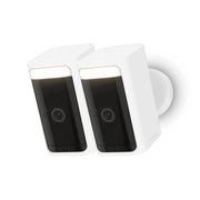 Wyze Battery Cam Pro Wireless Security Camera 2-Pack, 2K HD Color Night Vision, Built-In Spotlight, Deep Sense Radar Detection, Rechargeable Battery, Indoor/Outdoor