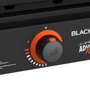 Blackstone Adventure Ready Portable Griddle, 2-Burner, 22 in Propane Flat Top Grill with Hard Cover, Black, 2484