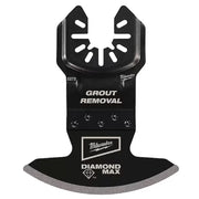 Milwaukee 49-25-2275 Universal Fit OPEN-LOK Diamond MAX Diamond Grit Grout Removal Multi-Tool Blade (5-Pack)