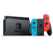 Nintendo Switch Neon Blue and Neon Red Joy Console Bundle (JP Edition)