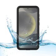 Body Glove 100090245 Samsung Galaxy S24 5G Tidal Waterproof Phone Case, Black/Clear