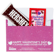 Hershey's Chocolate Valentine Kiddie Cards, Multi-Color, 16 Count