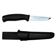 Morakniv Basic 511 Utility Knife, 3.6-Inch High Carbon Steel Drop-Point Blade, Orange TPE Rubber Handle, Fixed Blade with Combi-Sheath M-12811-W