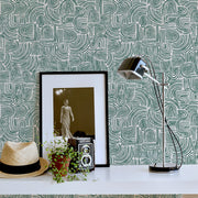 Tempaper Swell Peel & Stick Wallpaper SW16019 - Dark Harbor