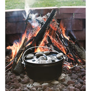 Lodge 5-Quart Cast Iron Deep Camp Dutch Oven