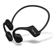 TopVision AS18 Open Ear Bone Conduction Headphones, Wireless Bluetooth Headset with Built-in Microphones, Black