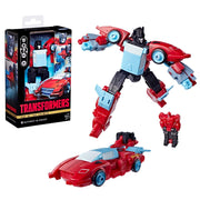 Hasbro Transformers Age of the Primes Deluxe Class Autobot Blanker Action Figure, 5.25-Inch, Converts Between Robot and Sports Car Modes, Includes Autobot Peacemaker Laser Blaster, G20165X0