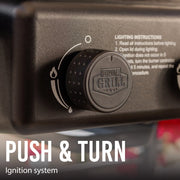 Expert Grill 720-1049 3 Burner Propane Gas Grill 27000 BTU 450 Sq. In. Total Cooking Area Black