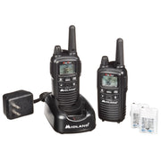 Midland 26-Mile 36 Channel 2-Way Radios - Black (2-Pack)-LXT600VP3