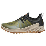 KEEN 1028183 Zionic Speed Hiking Shoes for Men - Dark Olive/Scarlet Ibis - 8.5M
