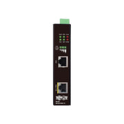 Tripp Lite Gigabit Ethernet PoE Injector Industrial 90W PoE++ 1-Port Black DIN Rail Mount NPOEI-90W-1G