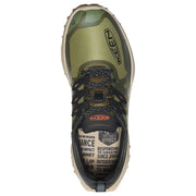 KEEN 1028183 Zionic Speed Hiking Shoes for Men - Dark Olive/Scarlet Ibis - 8.5M