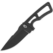 Gerber Ghostrike Fixed-Blade Knife, Compact Skeletal Frame, Rubberized Grip