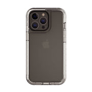 Onn WIBCLR100044640 Rugged Phone Case with Built-in Microbial Protection for iPhone 13 Pro Max, Clear