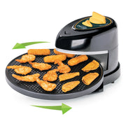 Presto 03434 Pizzazz Plus Electric Rotating Pizza Oven, Black, Green, Yellow