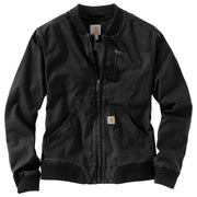 Carhartt Crawford Rugged Flex Relaxed-Fit Canvas Jacket for Ladies - Black - 3X