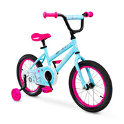Concord Bikes 16 Kids Bike, Durable Steel Frame, Rear Coaster Brake, Blue and Pink, Fits Riders 42-48 in, Unisex
