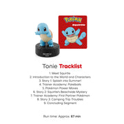 Tonies Squirtle Audio Toy Figurine, Battery-Powered Plastic Pokmon Character, Ages 5+, 67 Minutes Storytelling, 11003602-02