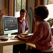 Apple iMac 24-inch All-in-One Desktop Computer, M4 Chip, 10-Core CPU, 10-Core GPU, 24GB Unified Memory, 512GB SSD, 4.5K Retina Display, Silver
