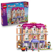 LEGO Friends Heartlake City Grand Hotel Building Toy with 6 Minidolls, 2 Cats, Interactive Elevators, Wedding Accessories, 1406 Pieces, 42704
