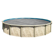 In The Swim 18 Ultra Silver Round Solar Pool Cover, 16 Mil Heavy-Duty Polyethylene for Above Ground and Inground Pools, 16M18RNDULTRB