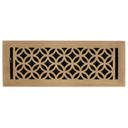 Signature Hardware HV-1022-410-AB Pasteur Brass Floor Register - Antique Brass 4