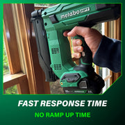 Metabo HPT 18V MultiVolt Compact Cordless 18-Gauge Brad Nailer Kit with 2.0Ah Lithium Ion Battery, Drives 5/8 to 2 in Brad Nails, Bright LED Light, Tool-less Depth Adjustment, NT1850DG
