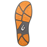 OluKai Nohea Mesh Slip-On Shoes for Men - Dark Shadow/Dark Shadow - 10M