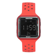 Armitron 40/8417REDWM Men's Red Square Digital Sport Watch