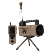Lucky Duck Super Revolt 2.0 Electronic Predator Call, Black, Rechargeable, 300 Preloaded Sounds, XL E-Caller Bag