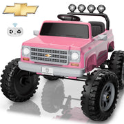 Wisairt TR2501(24V) Chevrolet Cheyenne 24V 7Ah Kids Ride on Car, Pink