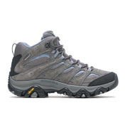 Merrell Moab 3 Mid Waterproof Hiking Boots for Ladies - Granite - 9M