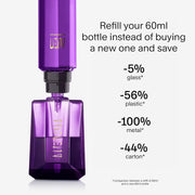 Mugler Alien Eau De Parfum Refillable Spray for Women, 2 oz, Floral Woody Scent with Jasmine Sambac, Cashmere Wood, White Amber