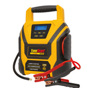 EverStart 1600 Amp Lithium Jump Starter with 120 PSI Air Compressor, USB Power Bank, LED Work Light, Yellow, MJ16CE