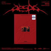 Aespares The 2nd Album LEMONADE WDA Version Music CD with 96-Page Photobook Collectible Postcards Posters and Photo Card