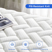 Z-HOM Queen Hybrid Mattress, 14 Inch Medium Firm, Five-Zone Pocket Spring Support, Euro Top, Breathable Knitted Cover