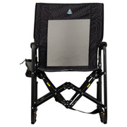 GCI Outdoor 378343-BASS001 Stowaway Rocker Camp Chair, Black Topo