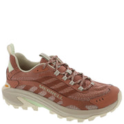 Merrell Women's Moab Speed 2 Low Hiking Shoes, Sedona Orange, Lightweight Breathable with Vibram TC5+ Outsole, J038244