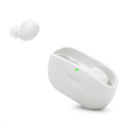 JBL Vibe Buds 2 True Wireless Noise Cancelling Earbuds, Pure Bass Sound, White, IP54 Water Resistant, 40H Playback