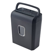 Pen & Gear C223-A Tabletop 6-Sheet Micro-Cut Paper Shredder, Black